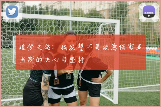 追梦之路：我发誓不是故意伤害亚当斯的决心与坚持